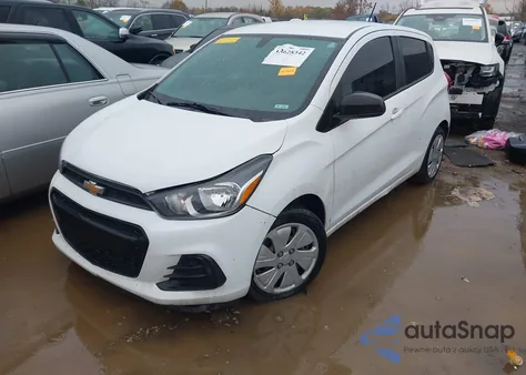 2017 Chevrolet Spark Ls Manual from USA, damaged, VIN KL8CA6SA4HC785774